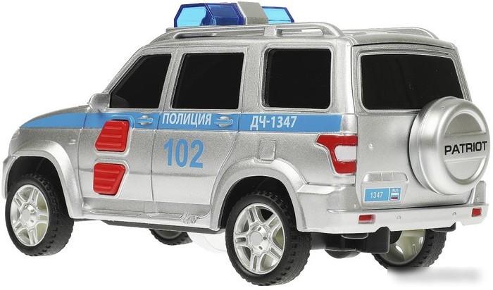 Внедорожник Технопарк Uaz Патриот Полиция PATRIOTBLACK-15PLPOL-SL