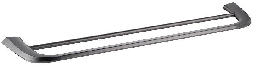 Держатель для полотенца Cezares LINER-THD-60-GM (оружейная сталь)