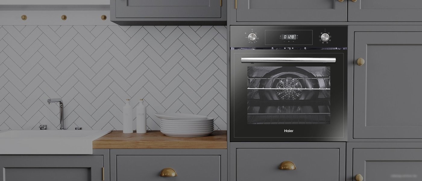 Электрический духовой шкаф Haier HOD-PM08TGB