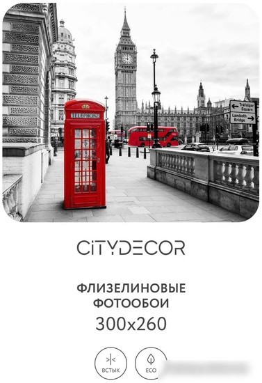 Фотообои Citydecor Города и Архитектура 50 300x260