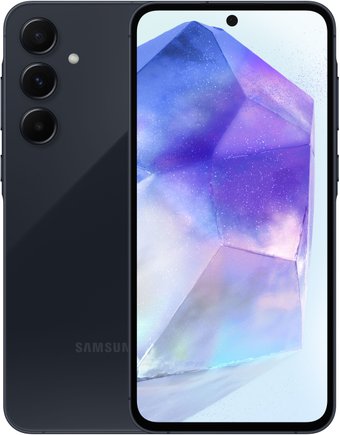 Телефон Samsung Galaxy A55 SM-A556E 8GB/256GB (темно-синий)