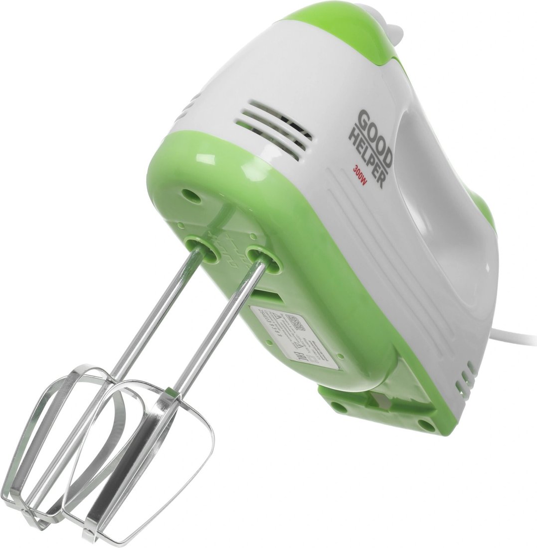 Миксер Goodhelper HM-375 (белый/зеленый)