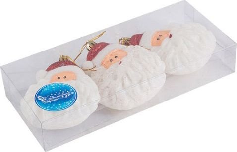 Елочная игрушка Волшебная страна Санты 007468 (3 шт)