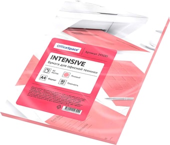 Офисная бумага OfficeSpace Intensive А4 80 г/м2 50 л 245185 (розовый)
