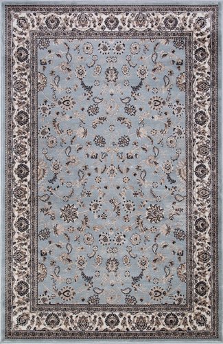 Ковер для жилой комнаты Merinos Valencia Deluxe d251-STAN-L.BLUE-BROWN (2х3)