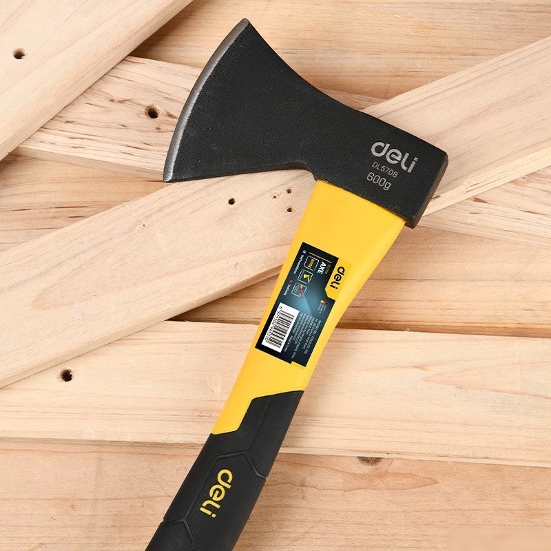Топор Deli YS EDL5708 (600г, фибергласовая рукоятка)