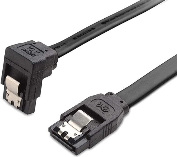 Кабель Sipl AK121A SATA III-SATA III 40 см угловой