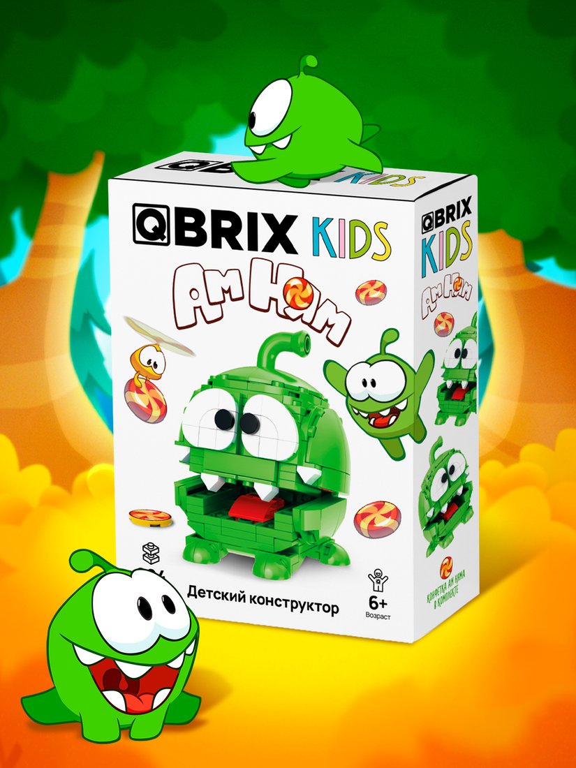 Конструктор QBRIX Kids Ам Ням 30061
