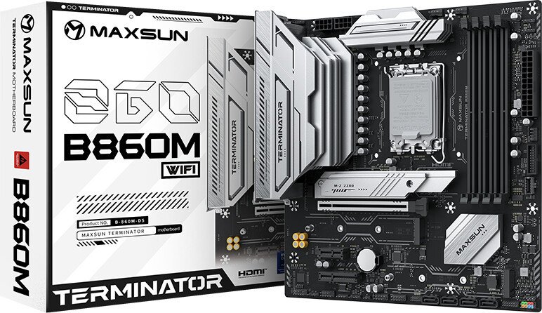 Материнская плата Maxsun Terminator B860M WiFi