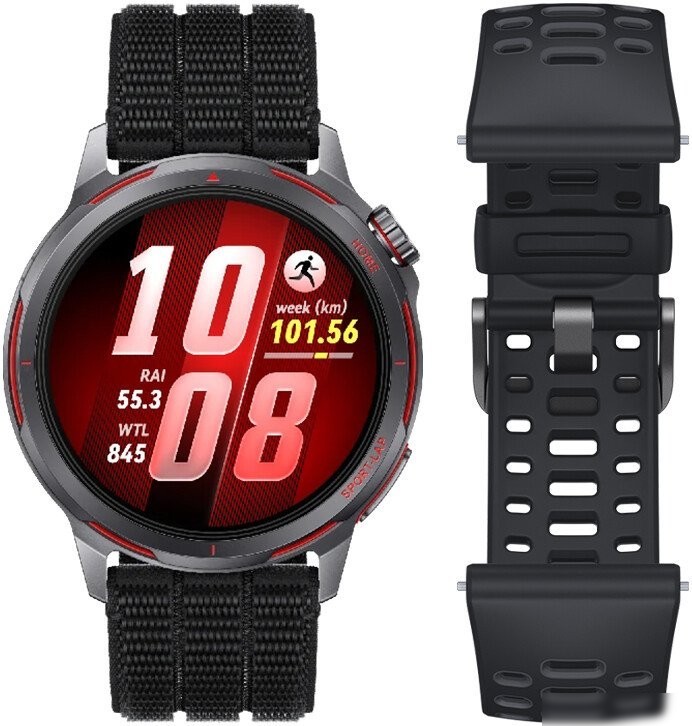 Умные часы Huawei Watch GT Runner 2 (титановый/красный, международная версия)