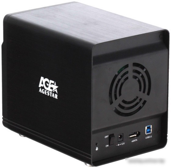 Бокс для жесткого диска AgeStar 3C4B3A1 Black