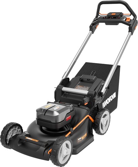 Газонокосилка Worx WG749E (с 2-мя АКБ)
