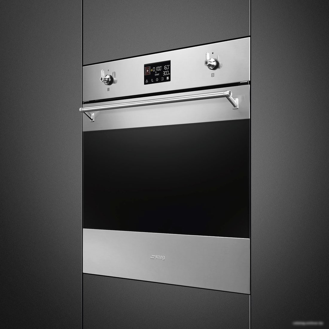Электрический духовой шкаф Smeg SO6302M2X