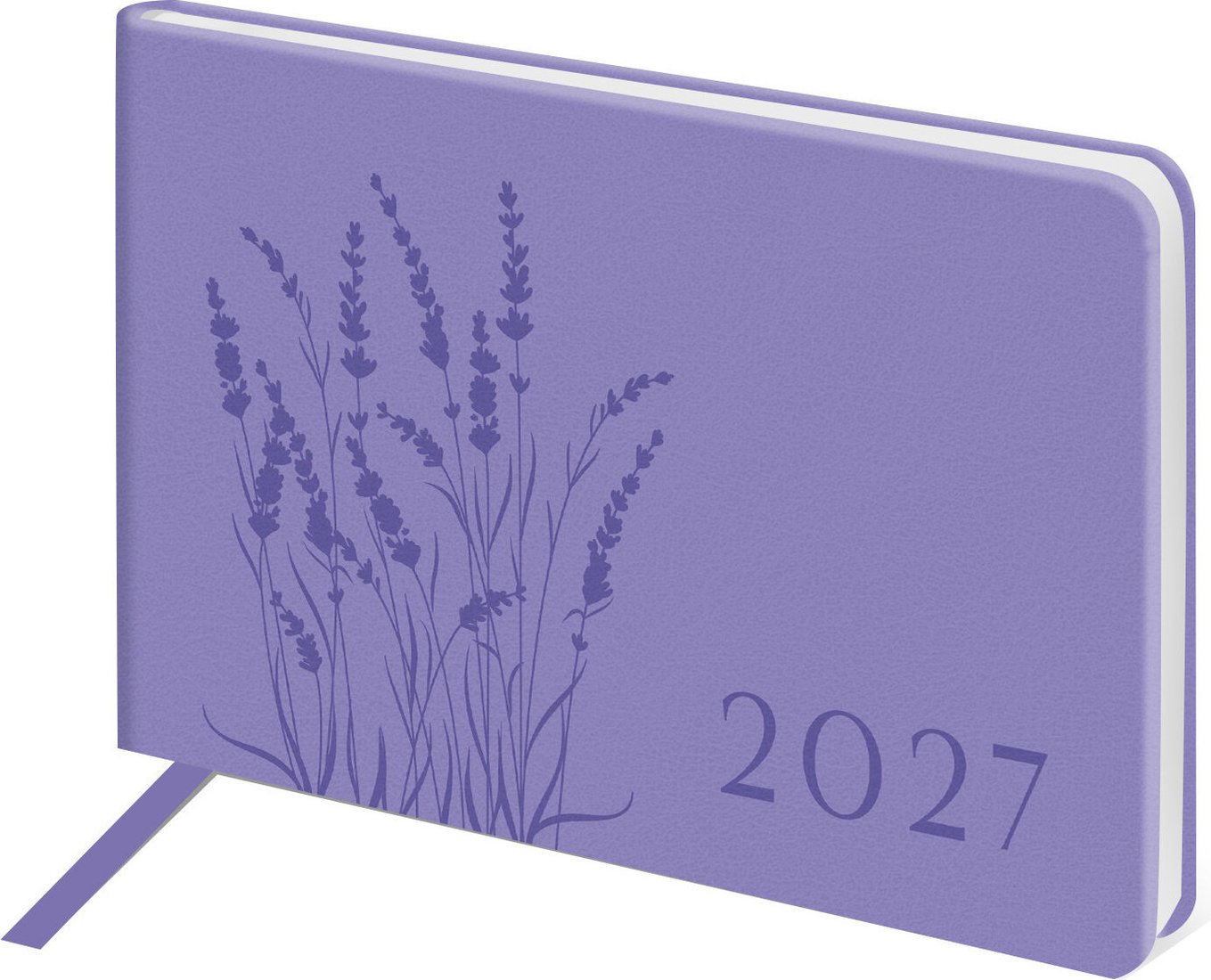 Ежедневник BRAUBERG Imprint 2027 118162 (сиреневый)