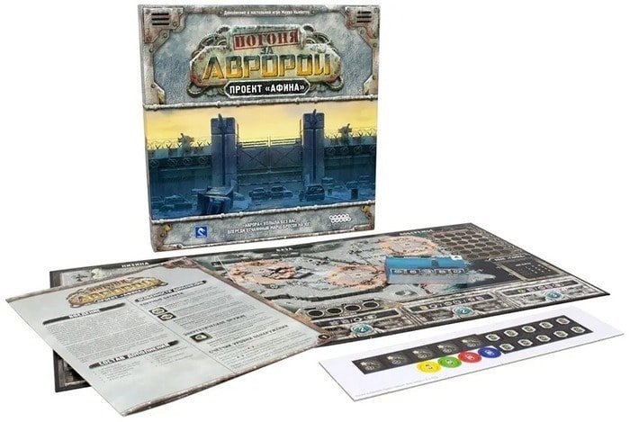 Настольная игра Мир Хобби Погоня за "Авророй": Проект "Афина"