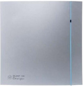 Вытяжной вентилятор Soler&Palau Silent-100 CMZ Silver Design [5210602900]
