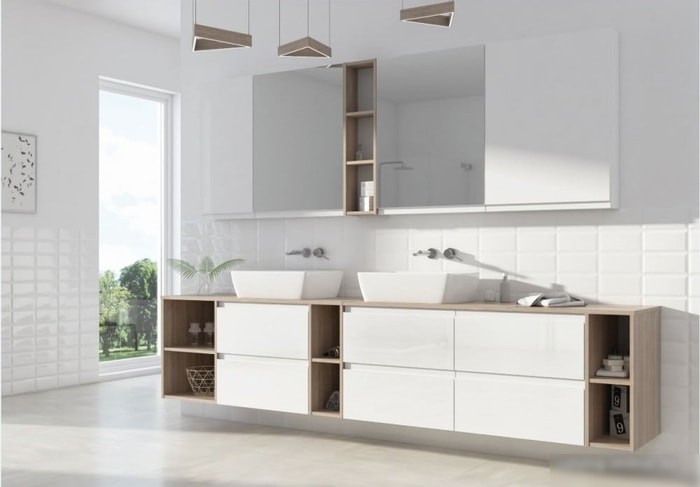 Cersanit Тумба Moduo 60 SZ-MOD60-BL/Wh под умывальник