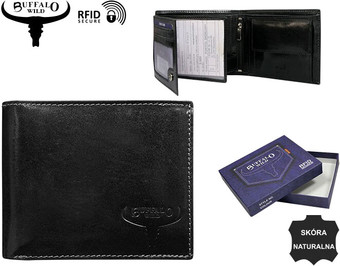 Портмоне Cedar Buffalo Wild N992-CVTB (черный)