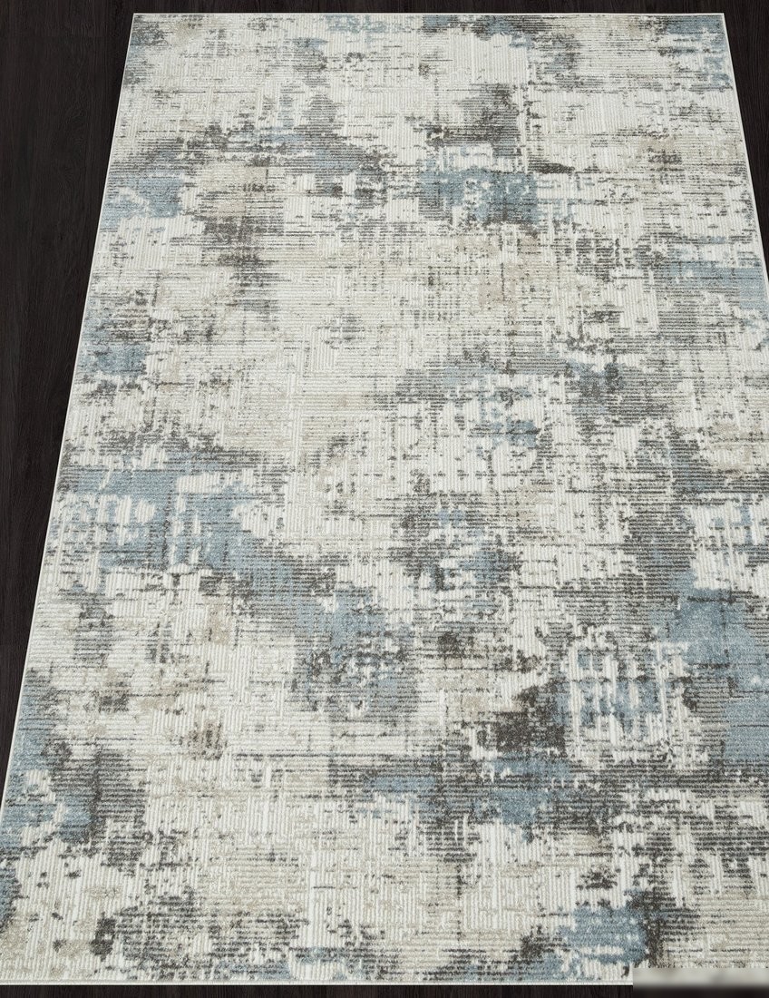 Ковер для жилой комнаты Merinos Naturel F230-STAN-BEIGE-BLUE (3x4)