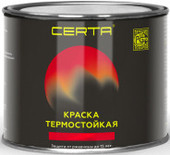 Краска Certa Термостойкая 9004 800С 0.4 кг (черный)