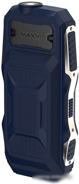 Кнопочный телефон Maxvi P100 (синий)