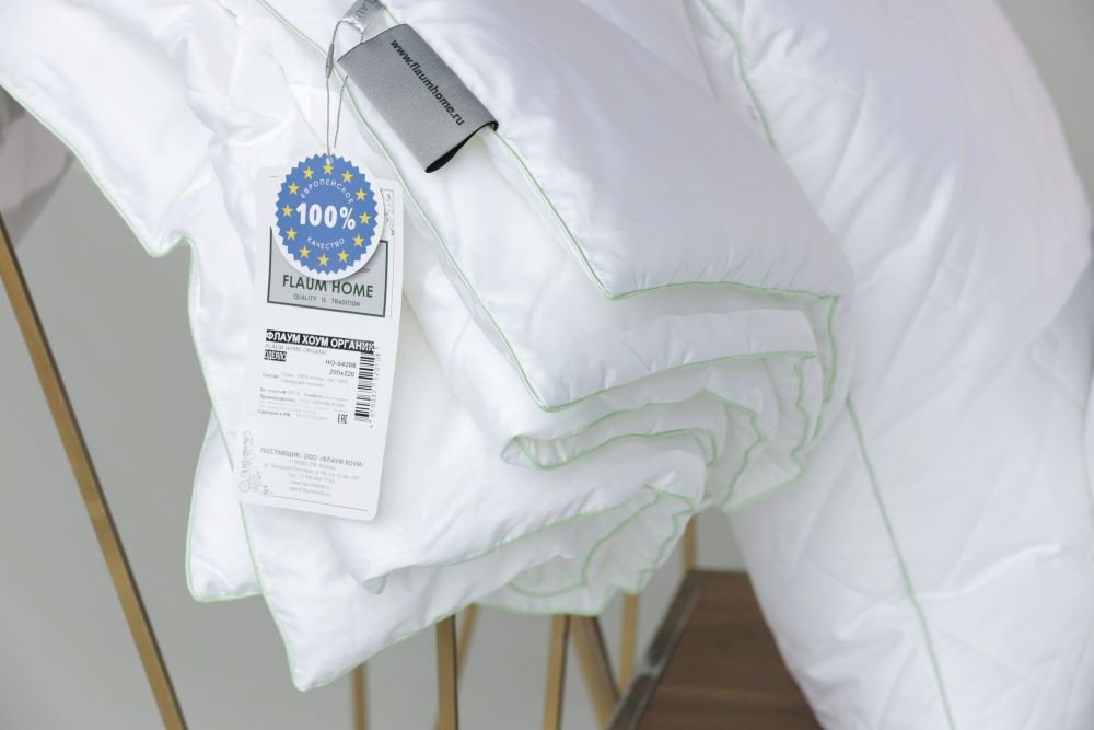 Одеяло Flaum Home Organic 155x215 HO-04527 (белый)