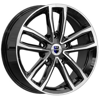 Литые диски K&K Каланг KC1086 17x6.5" 5x114.3мм DIA 66.1мм ET 40мм алмаз черный