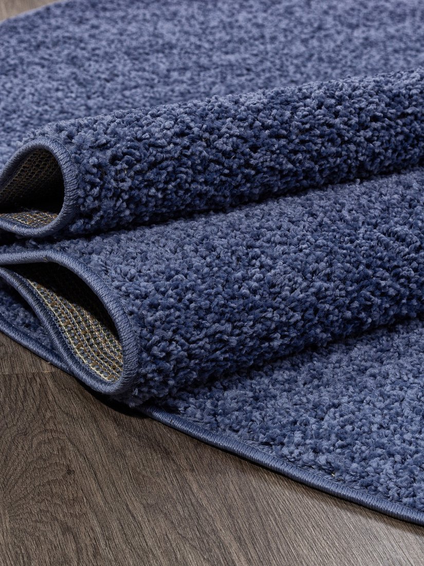 Ковер для жилой комнаты Merinos Lana T600-OVAL-LIGHT BLUE (2x4)