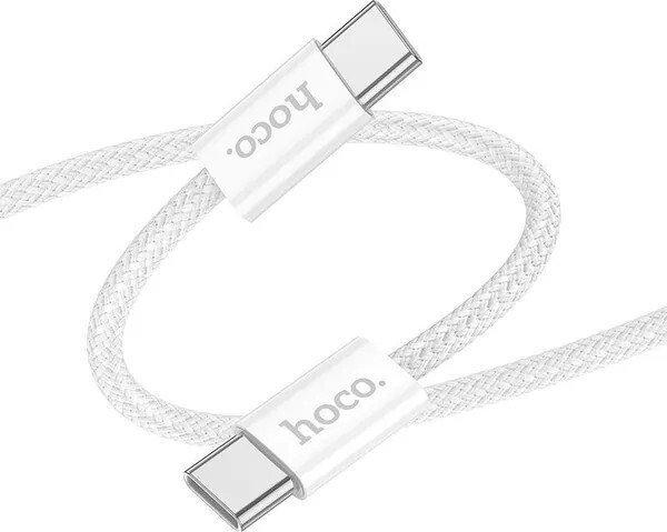 Кабель Hoco X104 USB Type-C - USB Type-C (2 м, белый)