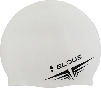 Шапочка для плавания Elous EL005 (белый)