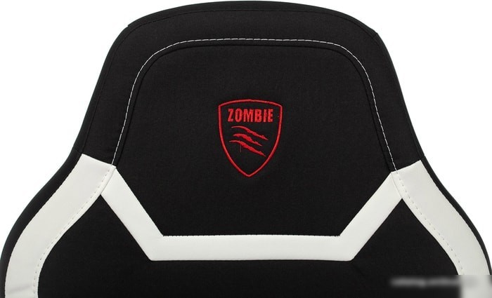Кресло Бюрократ Zombie 10 (черный/белый)