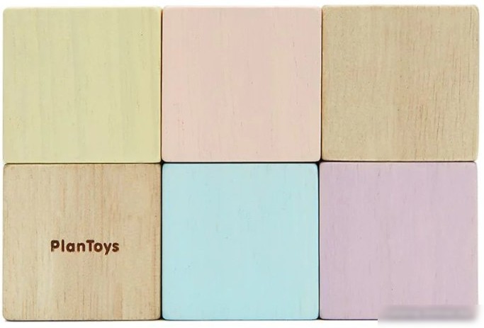 Кубики Plan Toys Блоки Прикоснись и угадай 5257