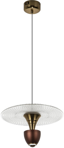 Подвесная люстра LED4U L8709-3 RED
