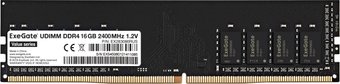 Оперативная память ExeGate Value 16GB DDR4 PC4-19200 EX283086RUS