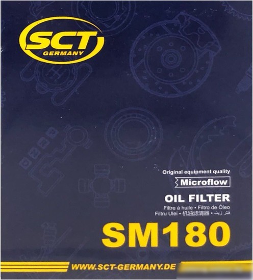 Масляный фильтр SCT SM180