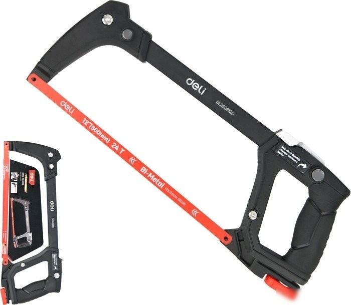 Ножовка по металлу Deli EDL353812G