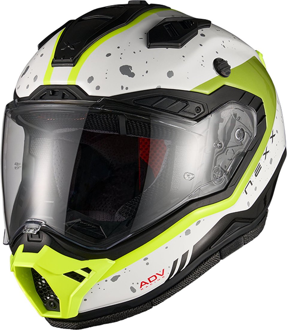 Мотошлем Nexx Helmets X.Rally Yuma (XL, белый/неон)