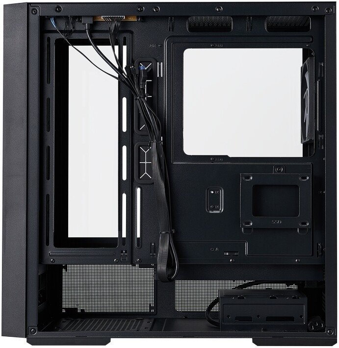 Корпус 1stPlayer WD7 ARGB WD7-BK-4FA7-2FA7R (черный)