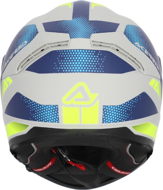 Мотошлем Acerbis Krapon 22-06 0024663.288.069 (XXL, серый/синий)