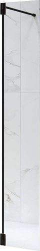 Душевая стенка RGW Z-070B 352207003-14 (черный/прозрачное стекло)