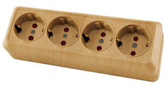 Розетка TDM Electric Ладога SQ1801-0431