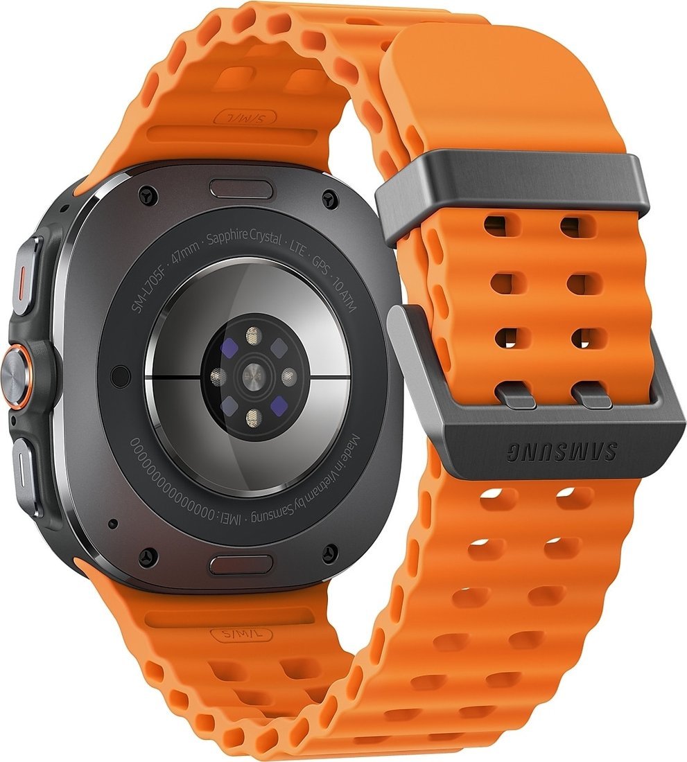 Умные часы Samsung Galaxy Watch Ultra 2025 47 мм LTE (черный титан)