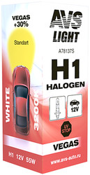 Галогенная лампа AVS Vegas H1 12V 55W 1шт [A78137S]