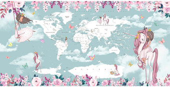 Виниловые обои Citydecor Princess 9 300x150