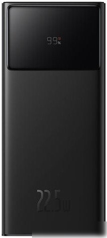 Внешний аккумулятор Baseus Star-Lord Digital Display Fast Charging Power Bank 30000mAh 22.5W (черный)