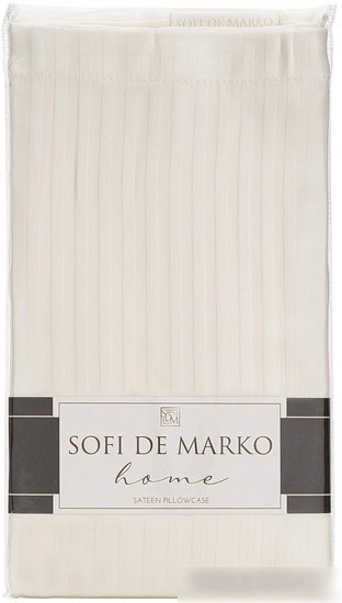 Постельное белье Sofi De MarkO Тиффани 50х70 Нав-тиф-50х70свб (светло-бежевый)