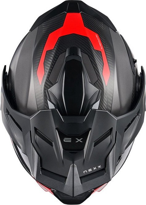 Мотошлем Nexx Helmets X.LFC Terra (XL, серый/красный)