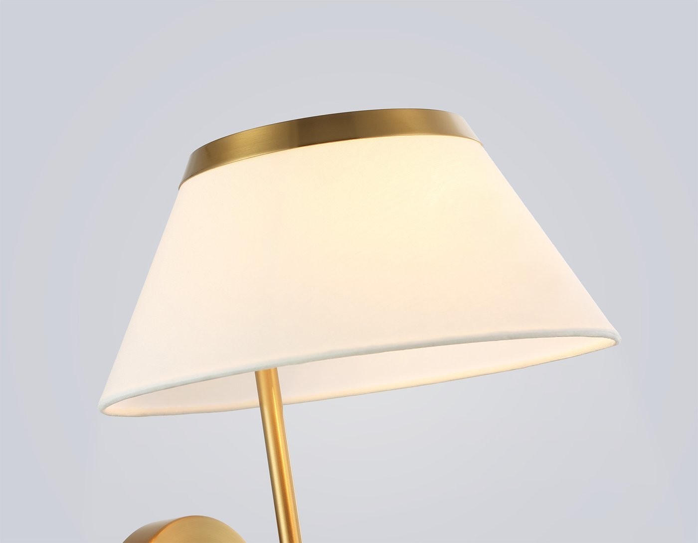 Бра Ambrella LH72475 BS/WH (латунь/белый)