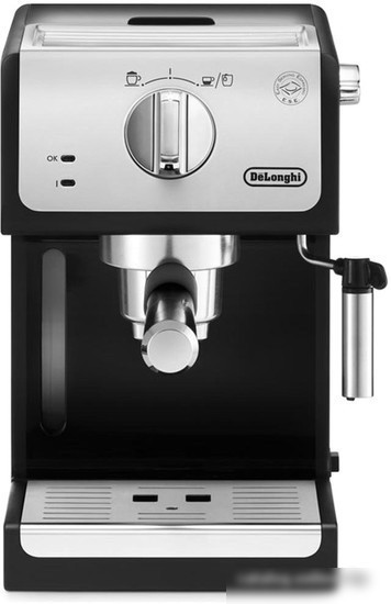 Рожковая помповая кофеварка DeLonghi Active Line ECP 33.21.BK