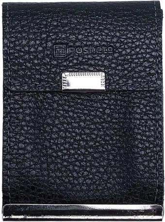 Зажим для денег Poshete 604-048M-BLK (черный)